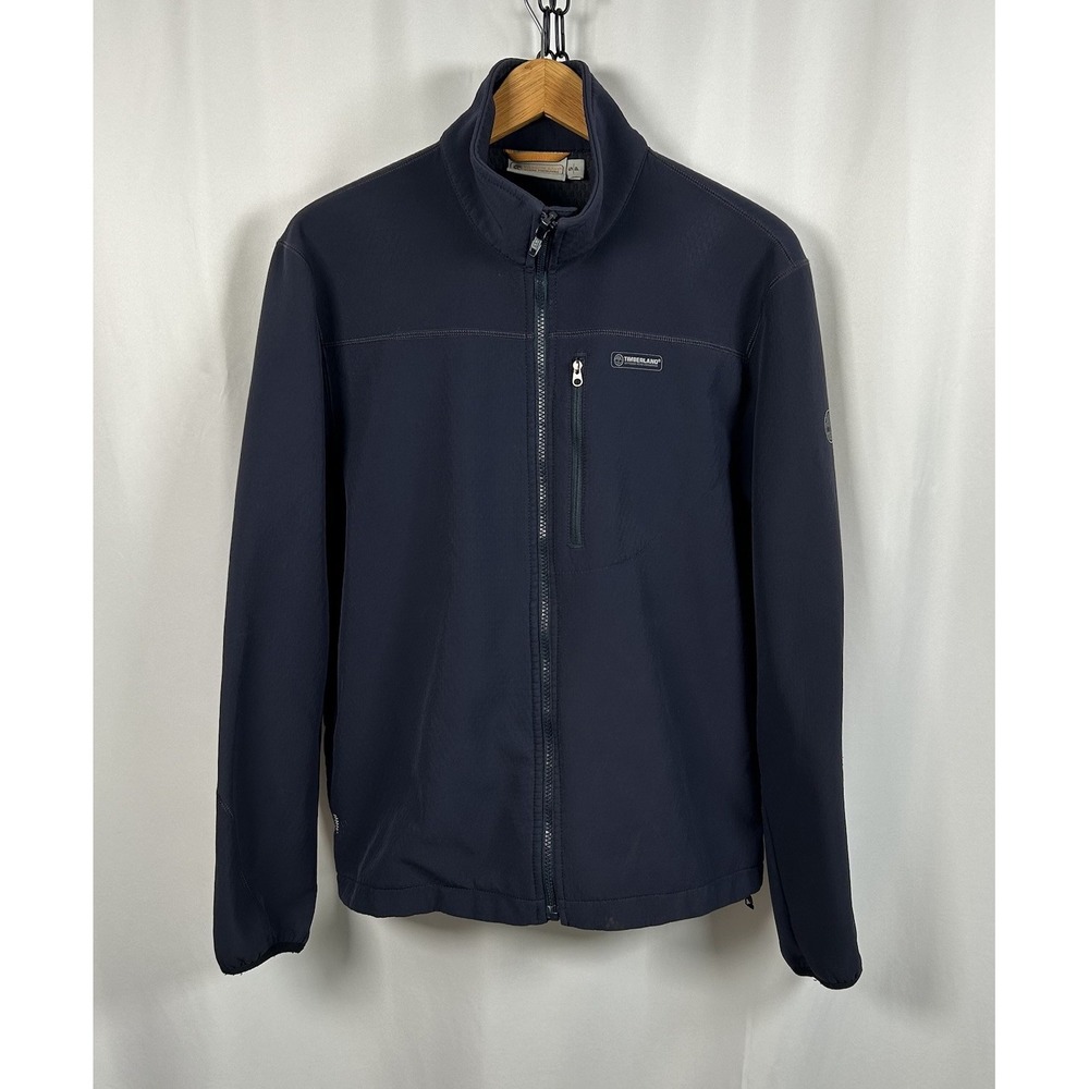 Timberland Outdoor Performance Blue Soft Shell Women's Small P Jacket 5 Pockets